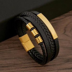 Classic Leather Bracelet Hand-woven Multi-layer Combination Accessory